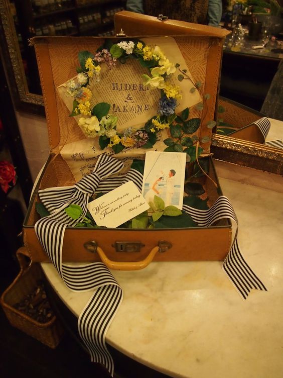 結婚式ウエルカムトランク