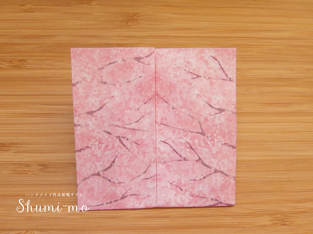 折り紙のワンピースの折り方9