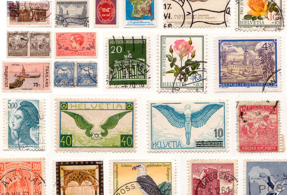 海外古切手の無料素材