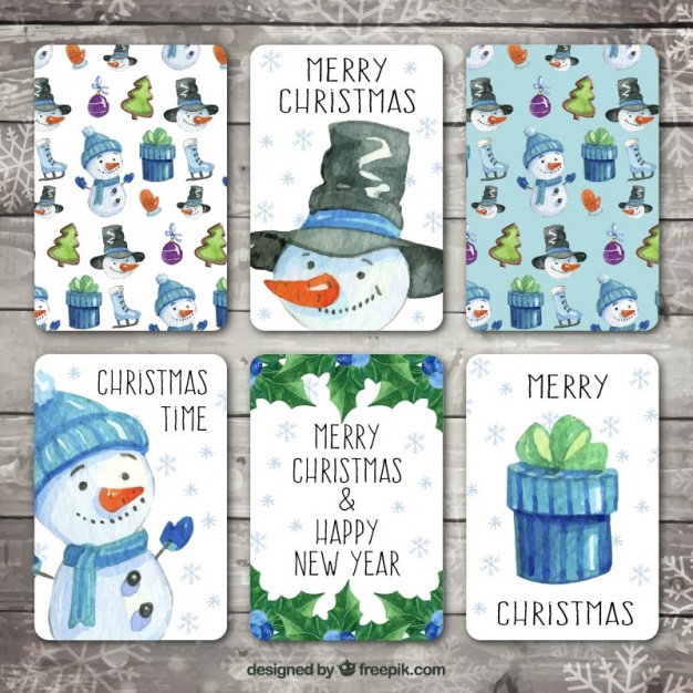 11クリスマスカード無料ダウンロード素材
