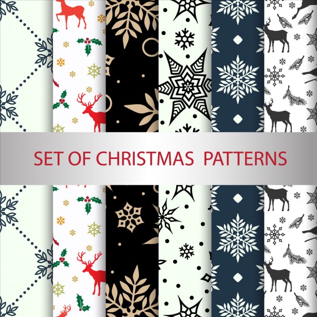 20クリスマスラッピングペーパー包装紙無料パターン素材