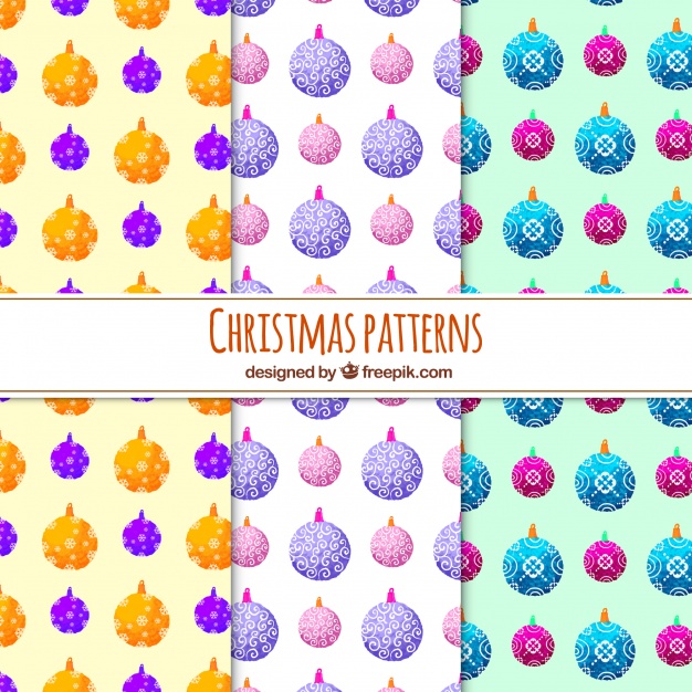 パープル紫クリスマスラッピングペーパー包装紙無料パターン素材