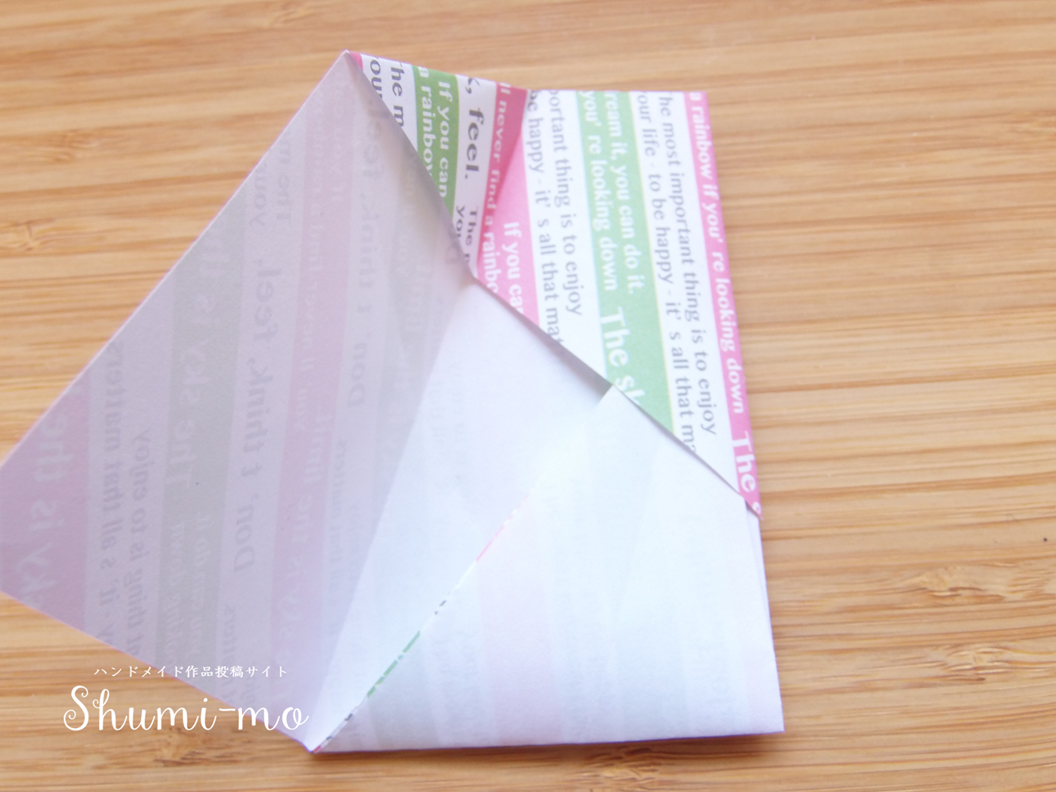 折り紙桜のお皿12