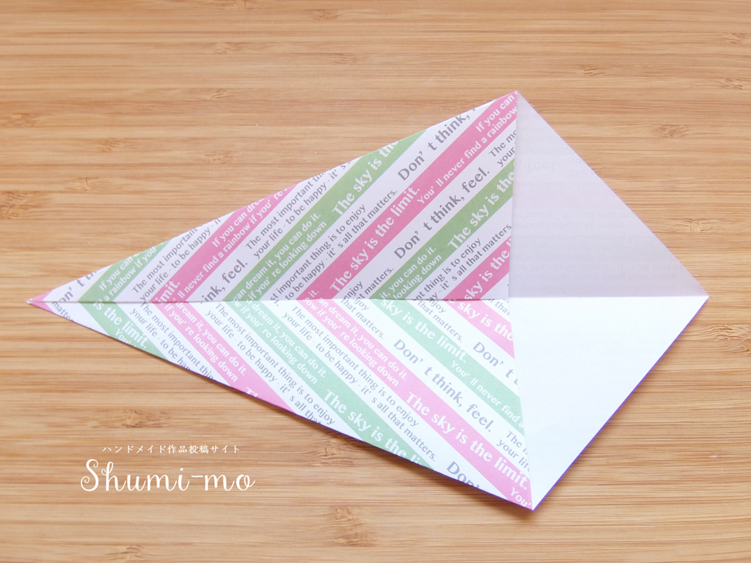 折り紙桜のお皿3