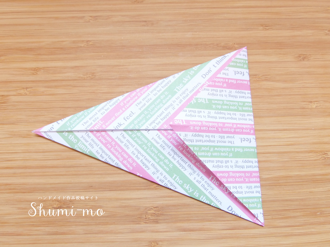 折り紙桜のお皿4