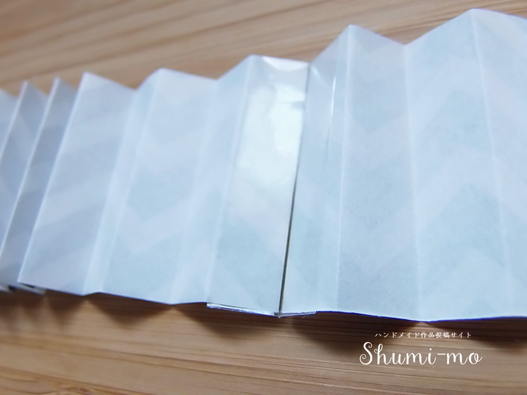 折り紙ロゼットの作り方16