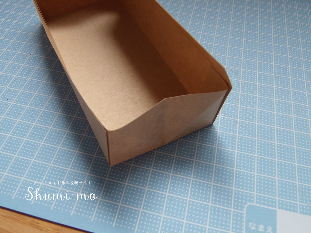 クラフト紙の長方形ボックス14