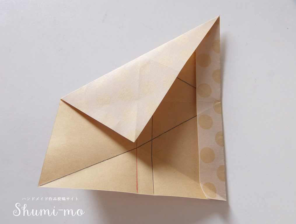 折り紙三角ボックス13