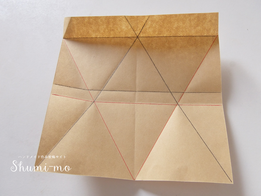 折り紙三角ボックス14