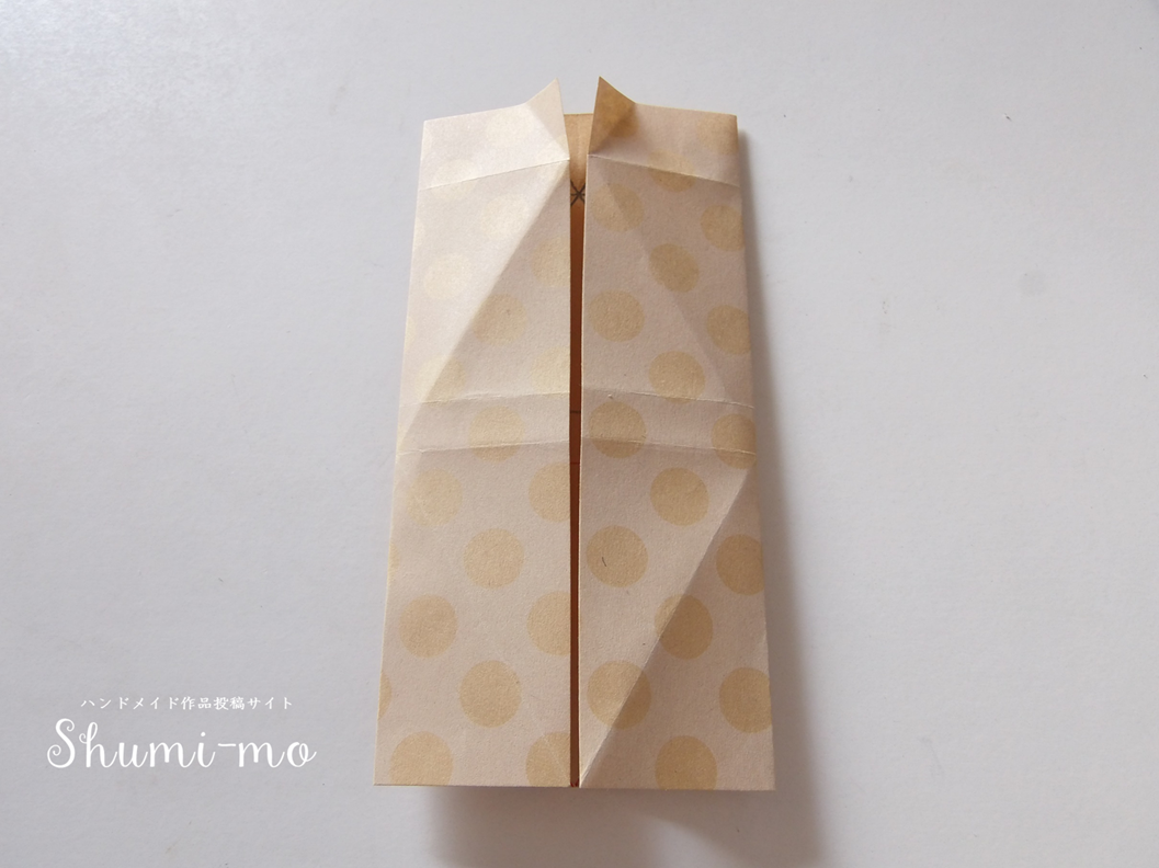 折り紙三角ボックス15