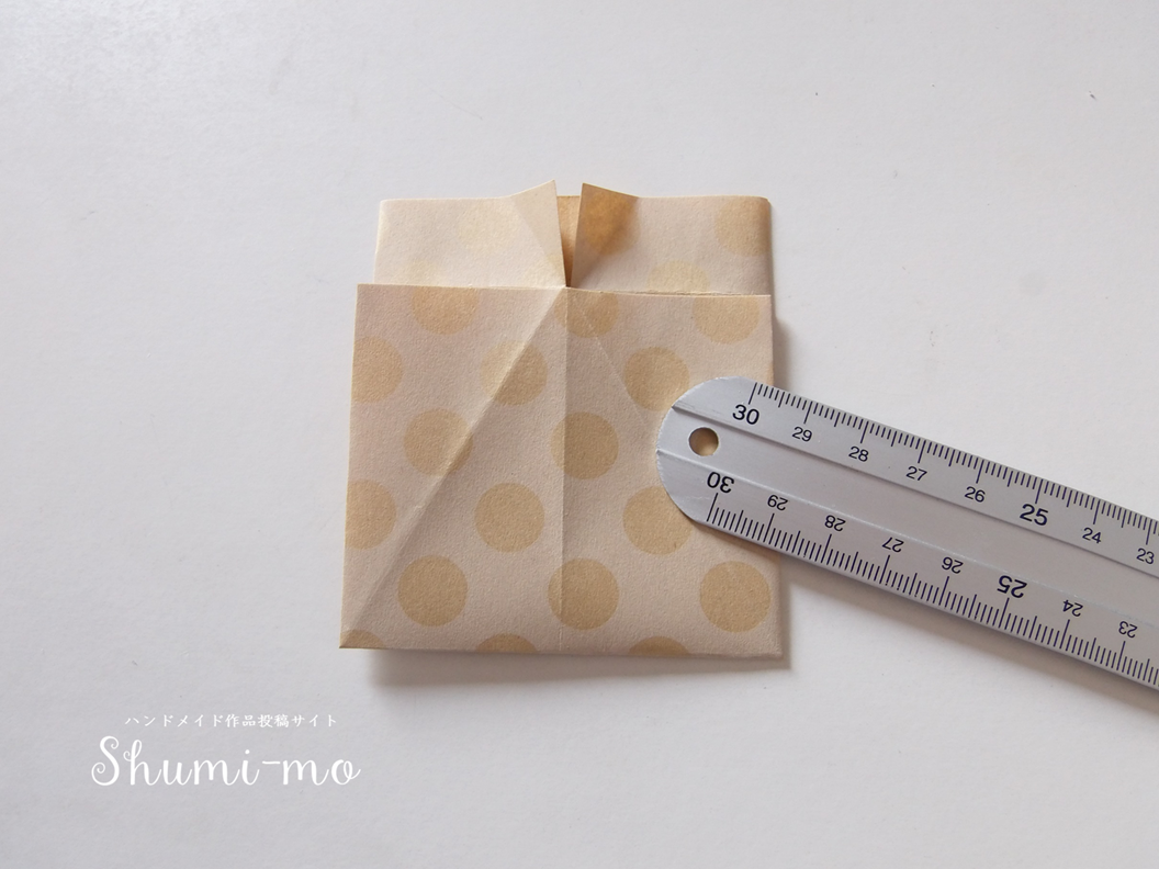 折り紙三角ボックス16